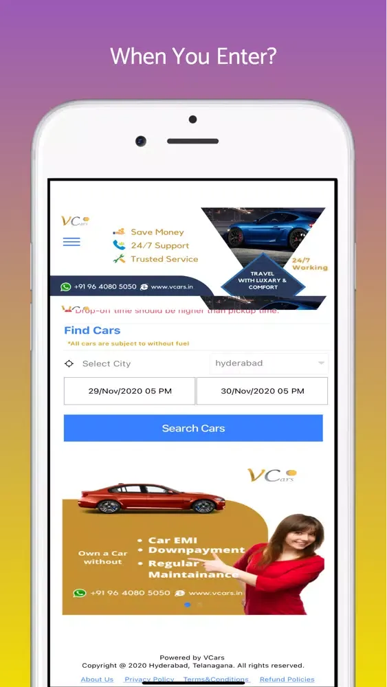 تصاویر VCars - self drive car rental