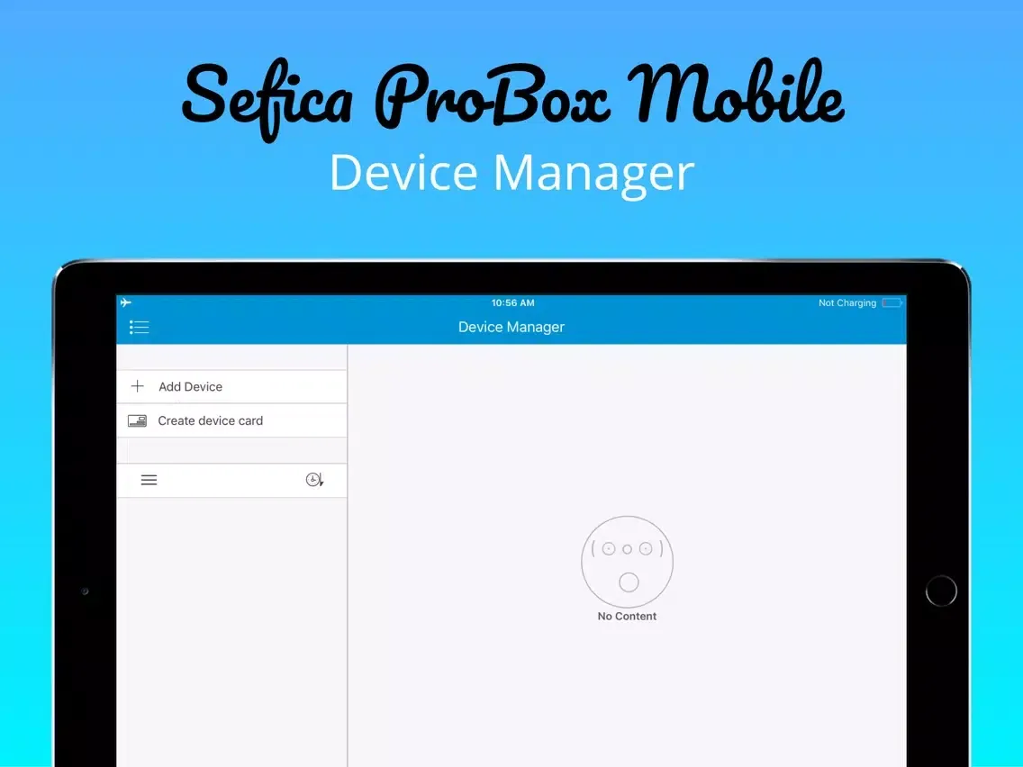 Capturas de tela do VCC Plus iPad