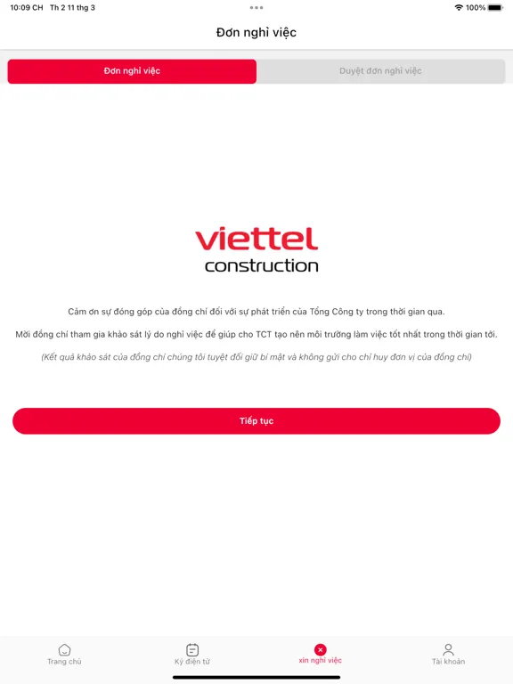 VCC - Hồ sơ điện tử iPad  Screenshots