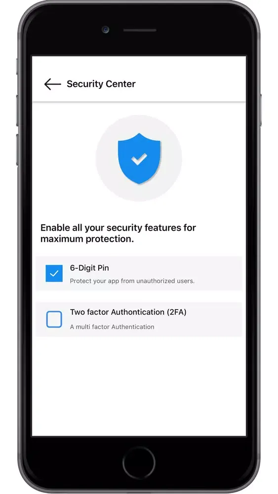 Tangkapan layar Vera Cruz Coin Wallet