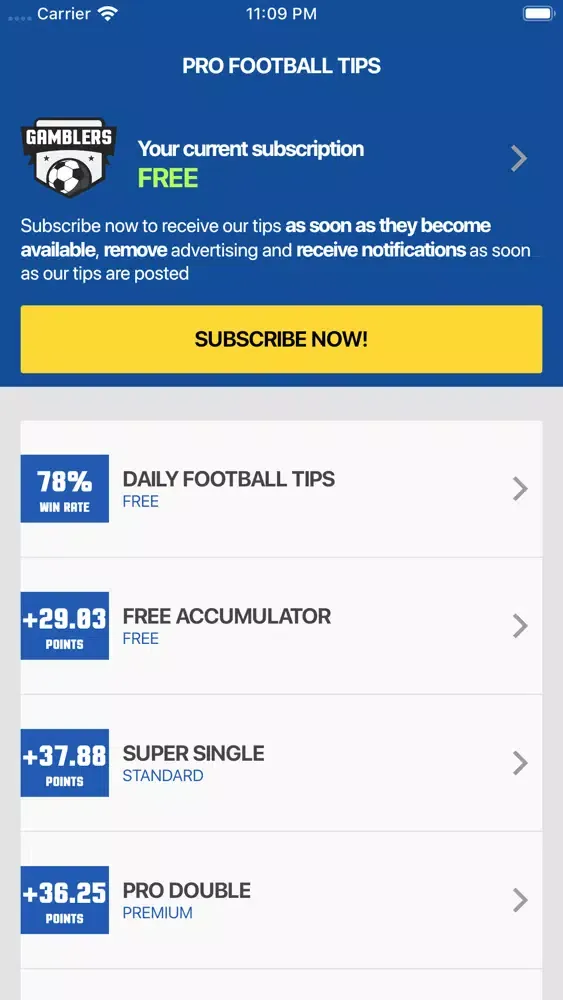 تصاویر PRO Football Tips by Gamblers