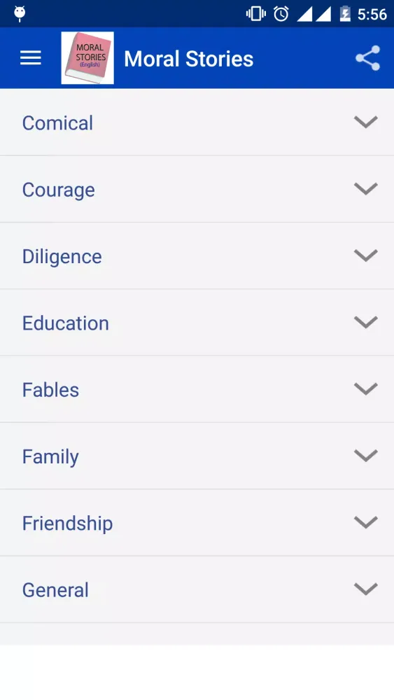 Capturas de pantalla de English Stories Offline