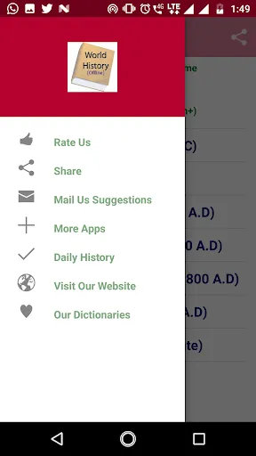 World History Offline Screenshots