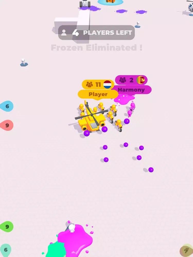 Ảnh chụp màn hình của ZoneBattle.io iPad 