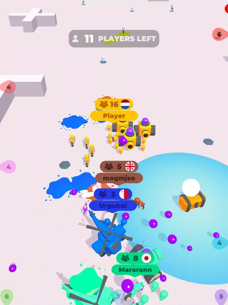 Ảnh chụp màn hình của ZoneBattle.io iPad 