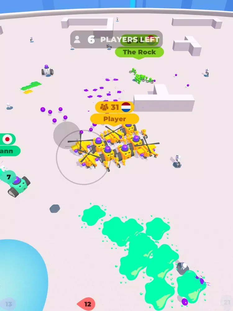 Ảnh chụp màn hình của ZoneBattle.io iPad 