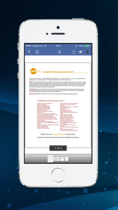 Screenshot di mCA Signing - Digitally sign documents