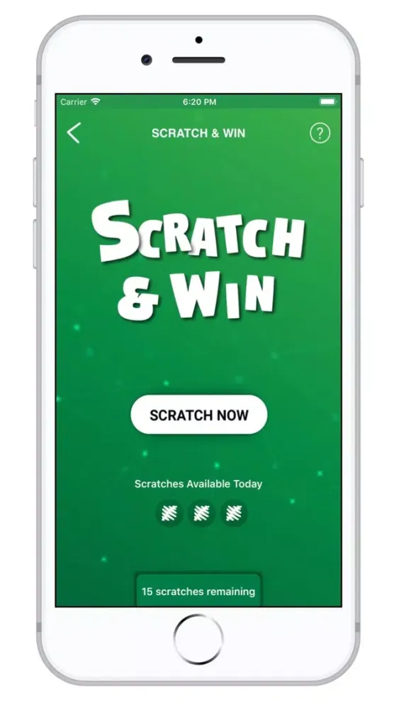 Screenshot di VDG Scratch n Win