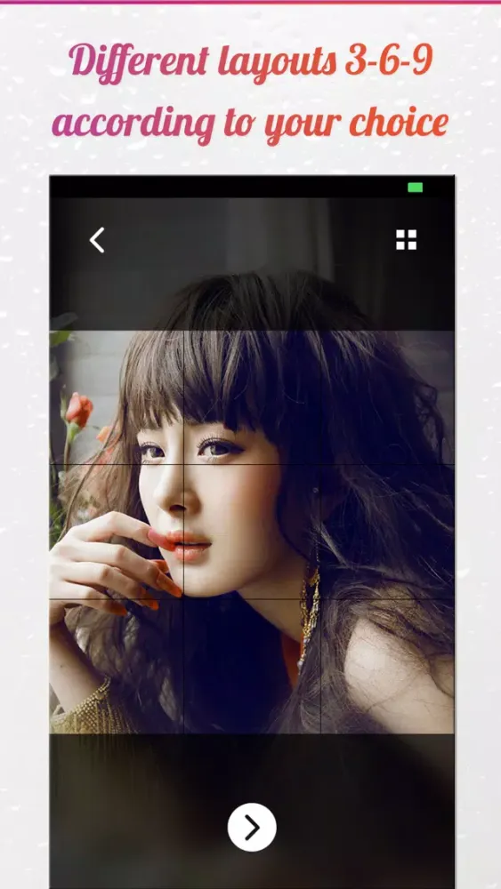 Zrzuty ekranu IG Grid Post Pro - Crop Photos For Insta Profile