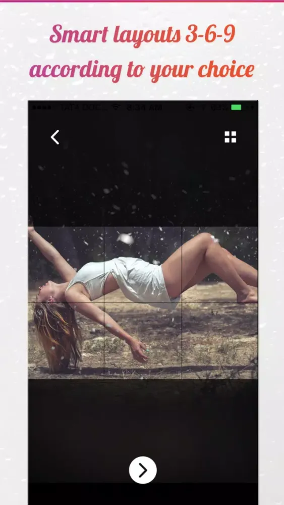 Zrzuty ekranu IG Grid Post Pro - Crop Photos For Insta Profile