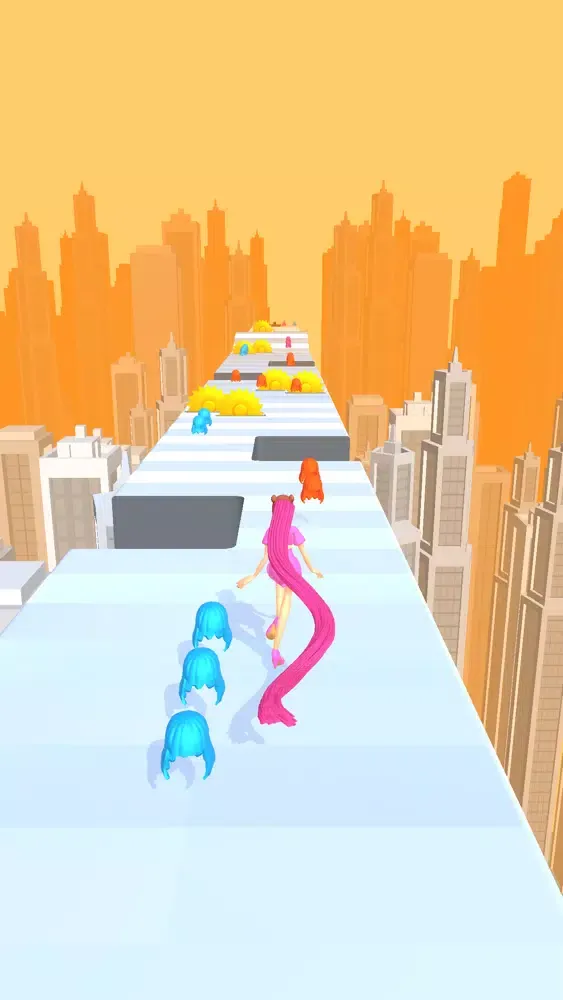 Rich Hair 3D - Survival Race Screenshots