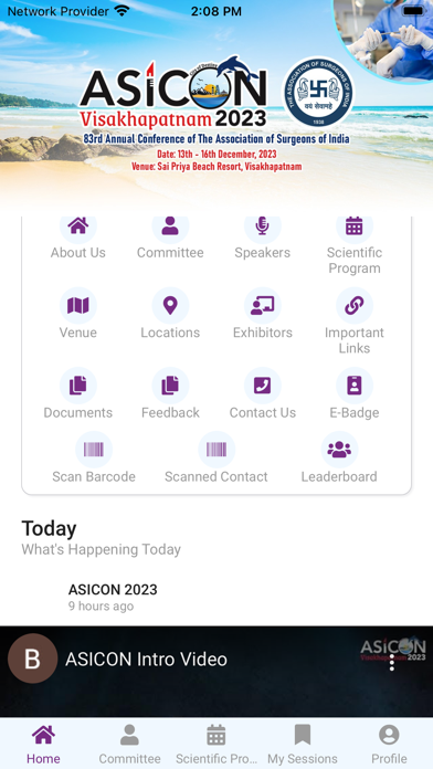 Zrzuty ekranu ASICON 2023
