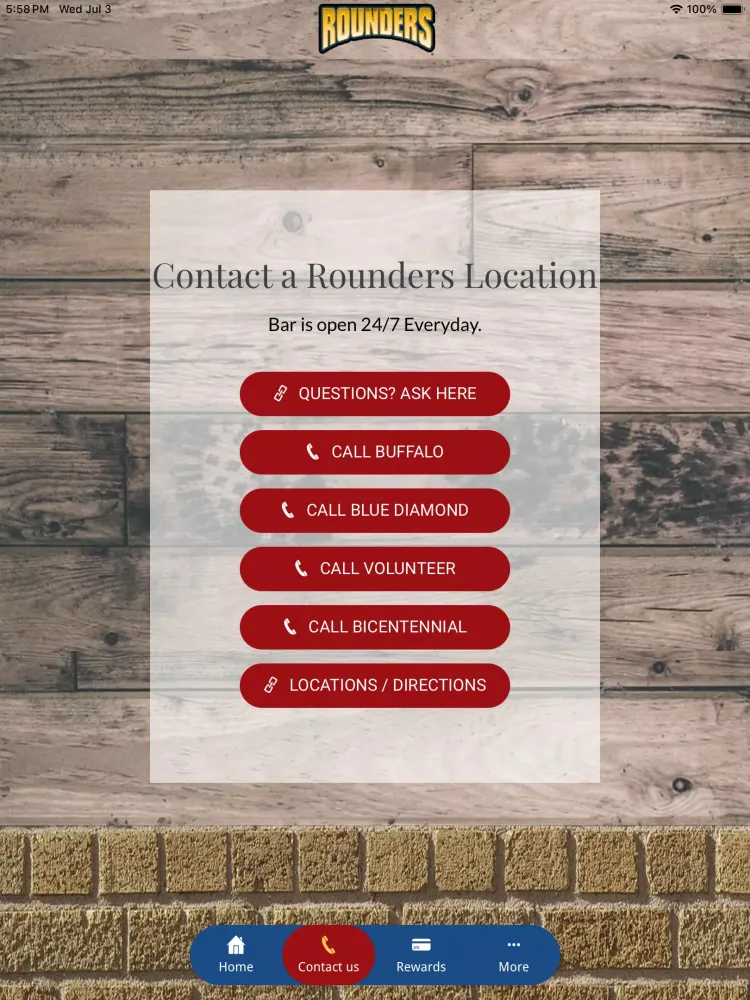 Rounders LV应用截图