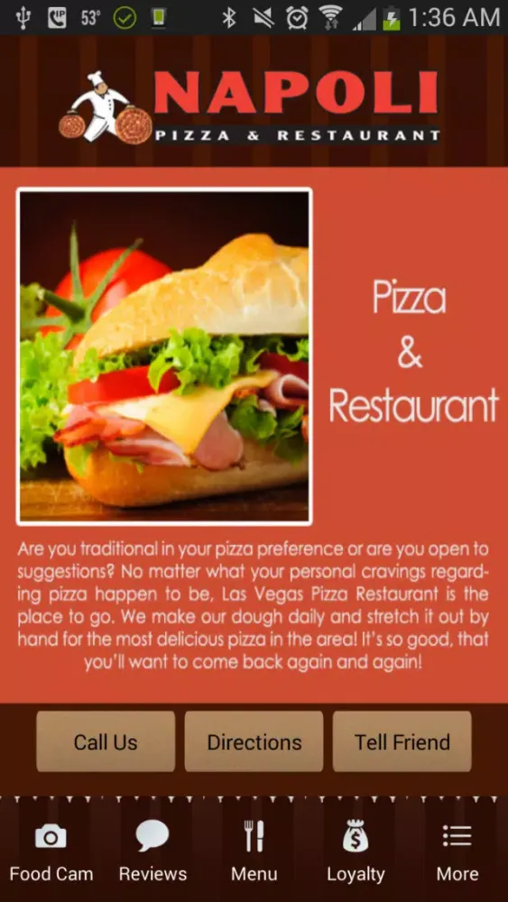 تصاویر Napoli Pizza & Restaurant