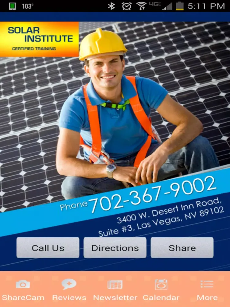 تصاویر The Solar Institute of Nevada iPad 