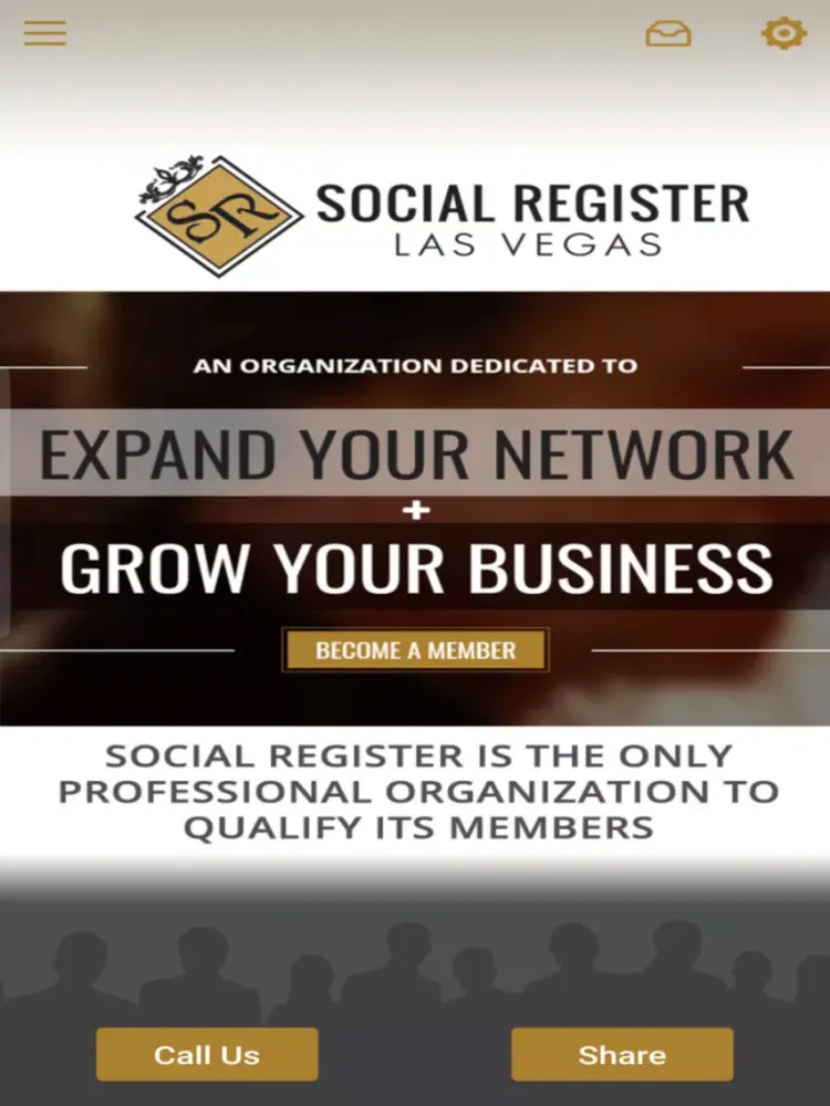Social Register Las Vegas iPad 应用截图