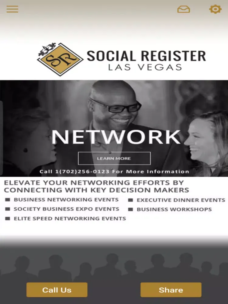 Social Register Las Vegas iPad 应用截图