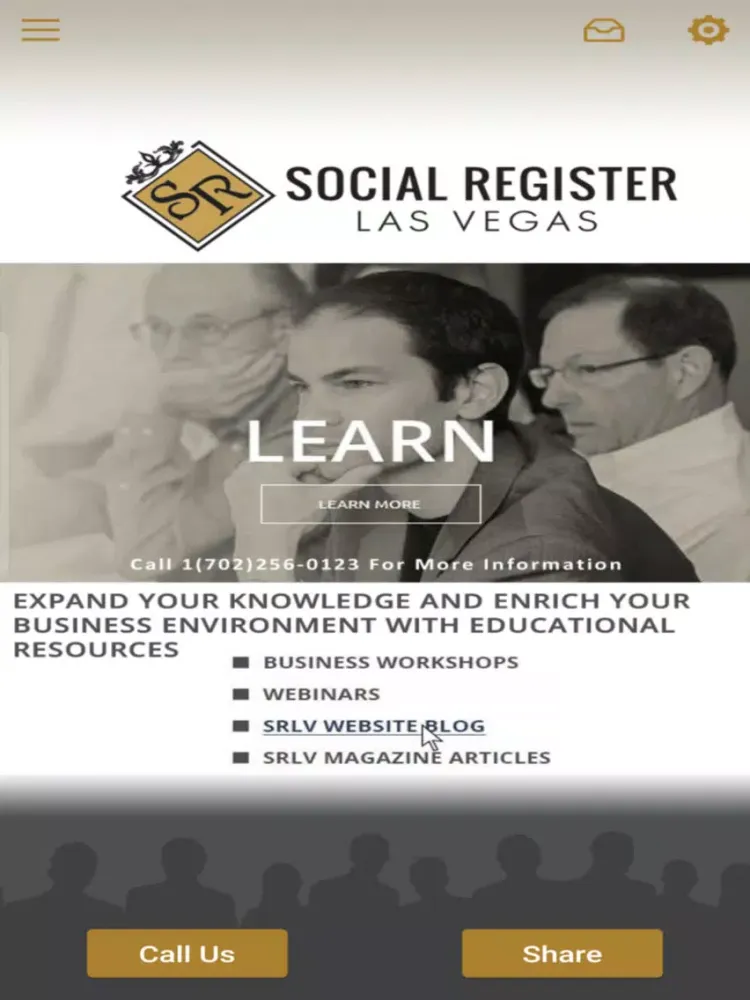 Social Register Las Vegas iPad 应用截图