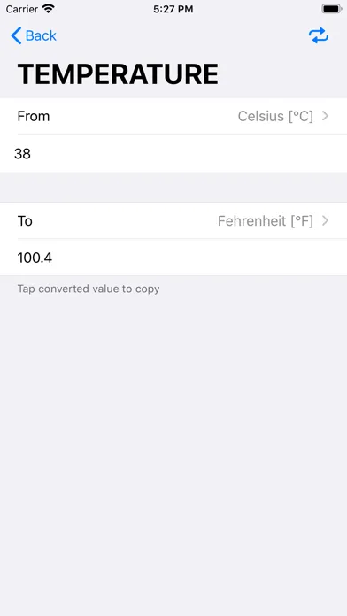 Zrzuty ekranu All Units Converter Pro