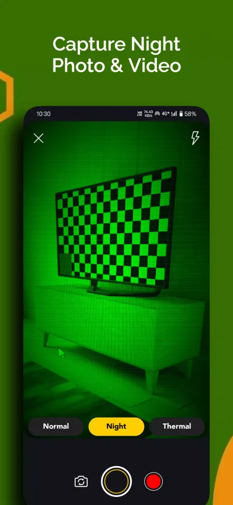 Thermal Night Camera Effect Screenshots