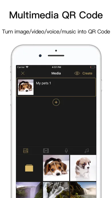 Captures d'écran de QR Code Studio-QR Code Reader