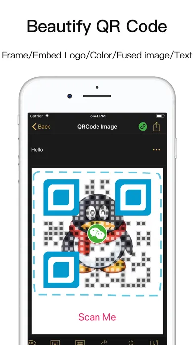 Captures d'écran de QR Code Studio-QR Code Reader