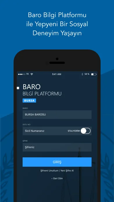 ภาพหน้าจอของ Bursa Barosu