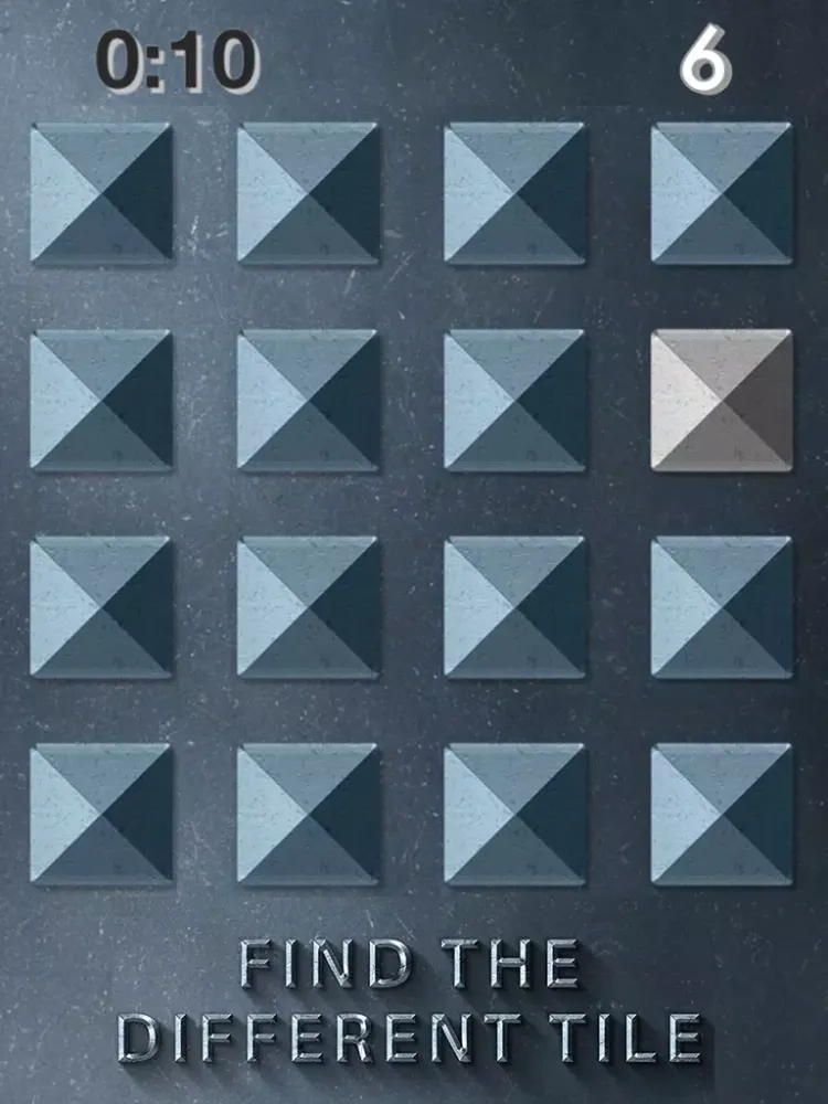 Avoid Tiles - Interesting See the Difference Game iPad  سکرین شاٹس