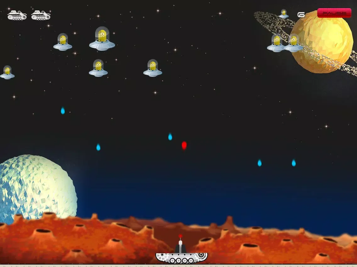 Capturas de tela do Invaders in Space - Fighting Aliens Arcade iPad 