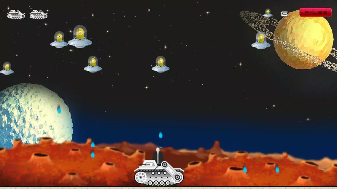 Capturas de tela do Invaders in Space - Fighting Aliens Arcade