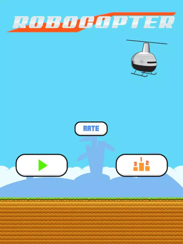 Captures d'écran de Robot Copter - Swing your Chopper Through the Hammers! iPad 