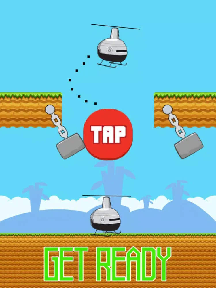 Captures d'écran de Robot Copter - Swing your Chopper Through the Hammers! iPad 