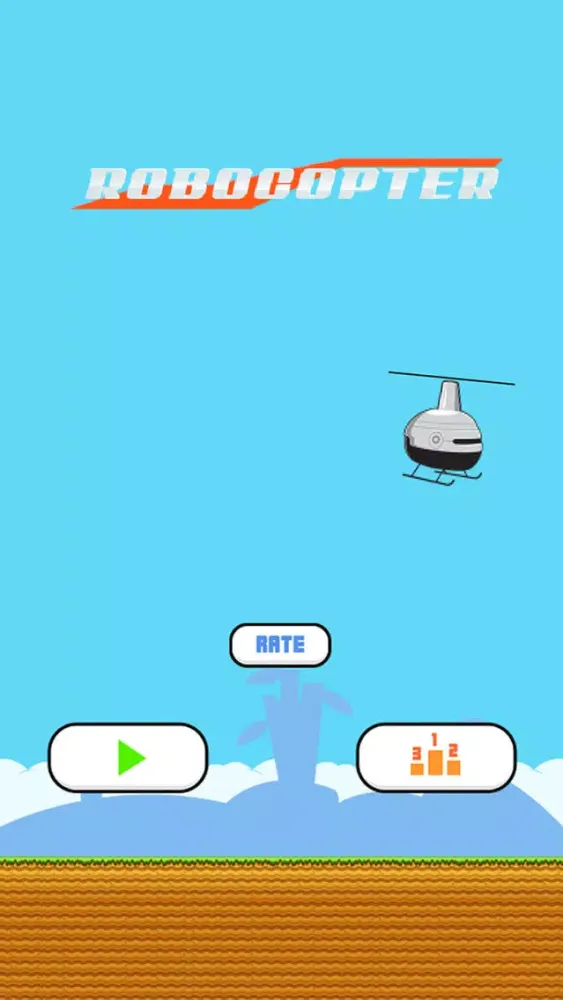 Captures d'écran de Robot Copter - Swing your Chopper Through the Hammers!