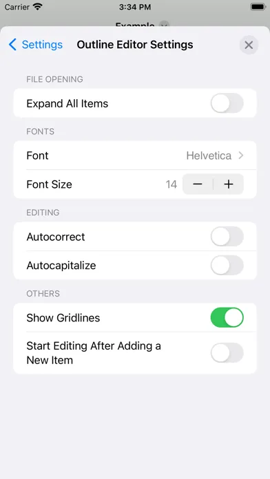 JSON Editor Mobile স্ক্রিনশট