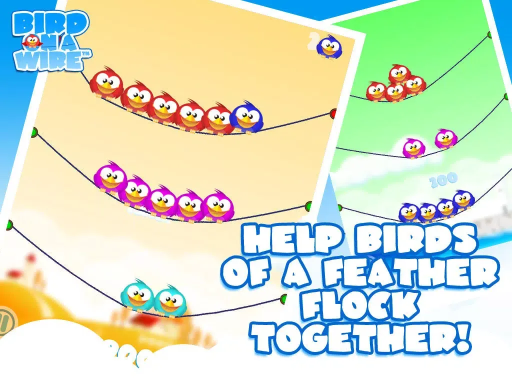 ภาพหน้าจอของ Bird On A Wire Free iPad 