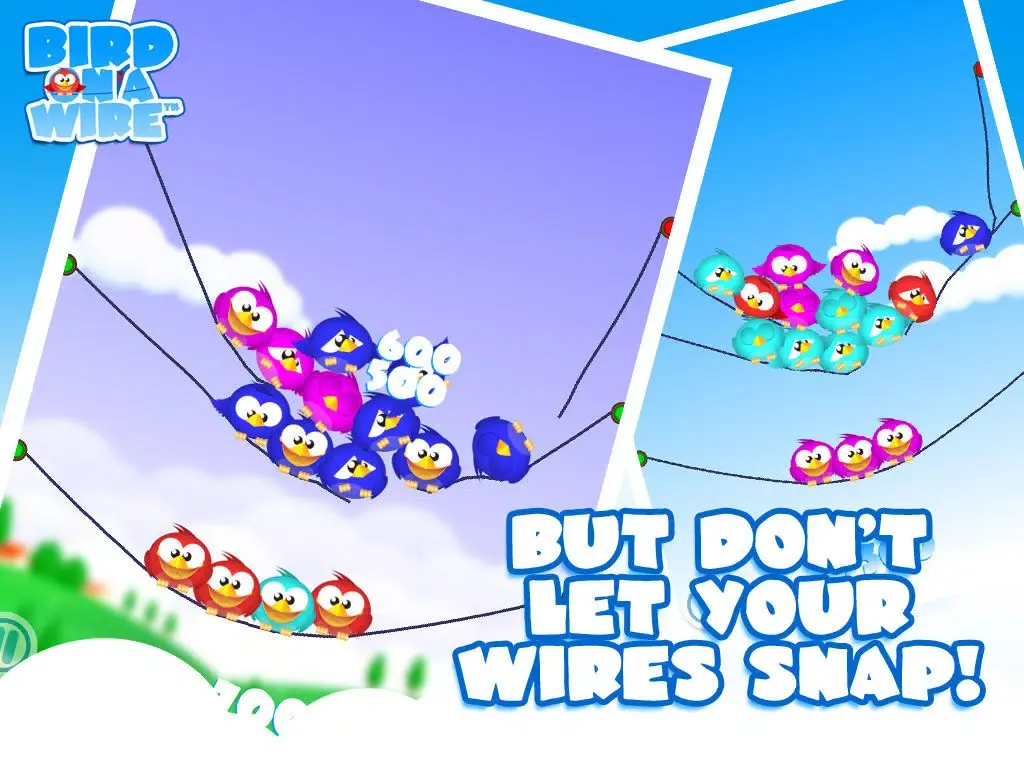 ภาพหน้าจอของ Bird On A Wire Free iPad 
