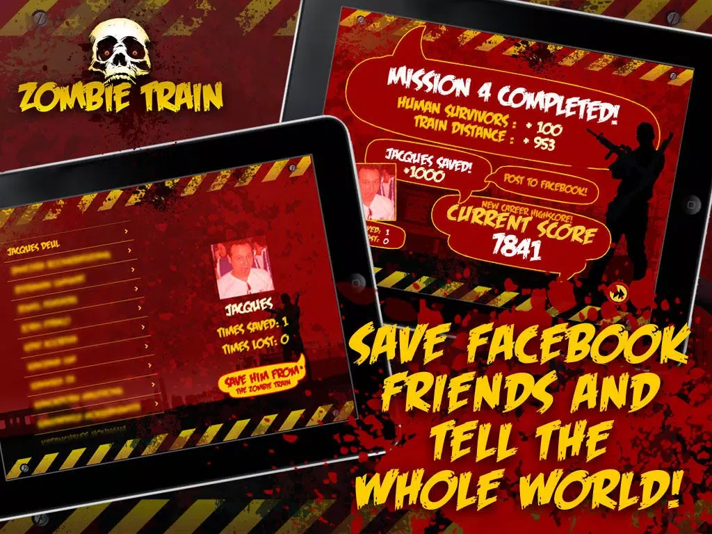 Zombie Train Lite iPad  سکرین شاٹس