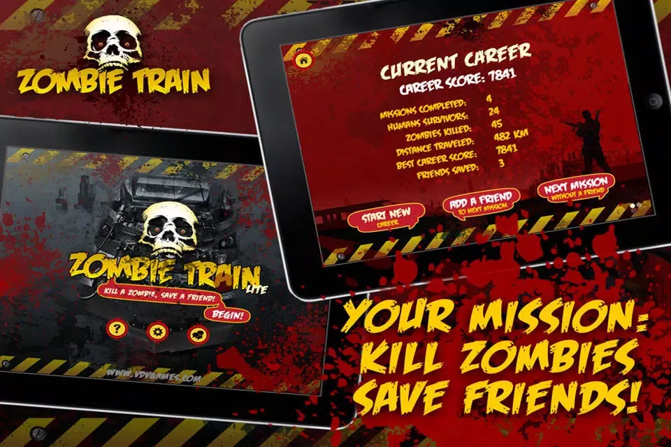 Zombie Train Lite سکرین شاٹس
