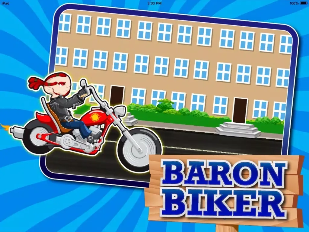 Baron Biker : Get The Ace Bike Rider To The Highway Race iPad  Ekran Görüntüleri