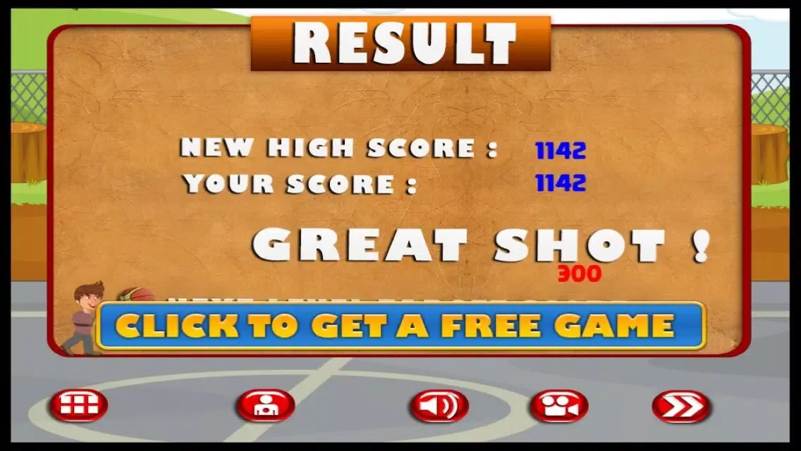 Capturas de tela do Basketball Hero - Real Stardunk Showdown