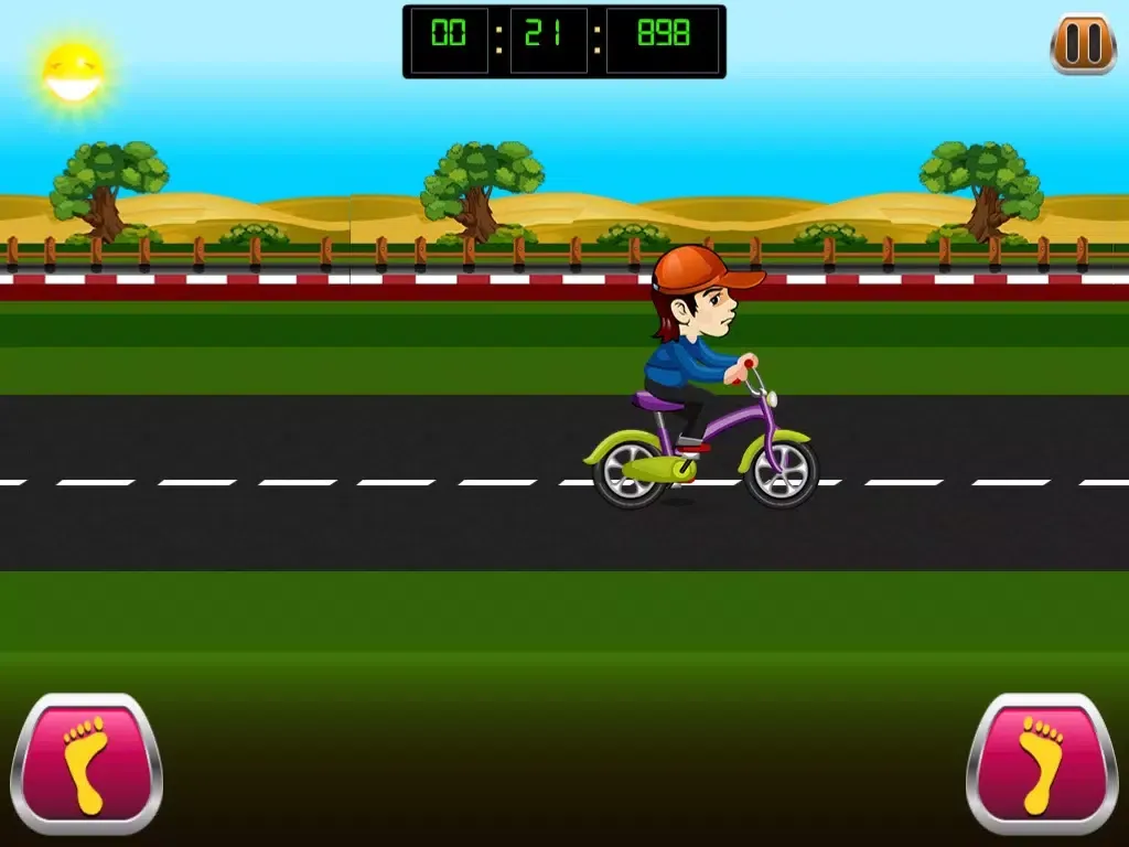 Bicycle Hero - Free Bike Race Game iPad  स्क्रीनशॉट