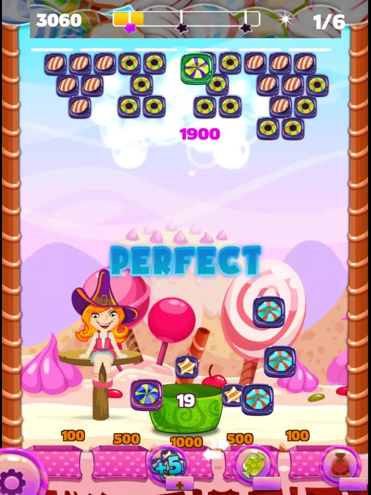 Candy Match - Form A Bubble And Become A Perfect Gummy Shooter iPad  Ekran Görüntüleri