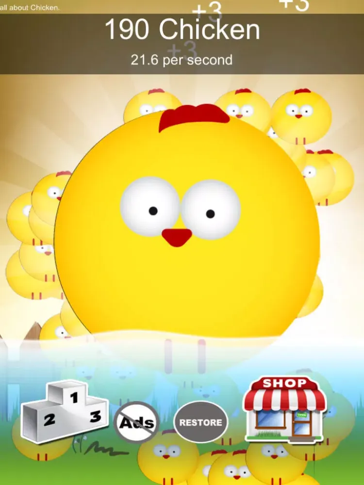 Скриншоты Chicken Clickers - Winner Gets Cookie Or Bacon! iPad 