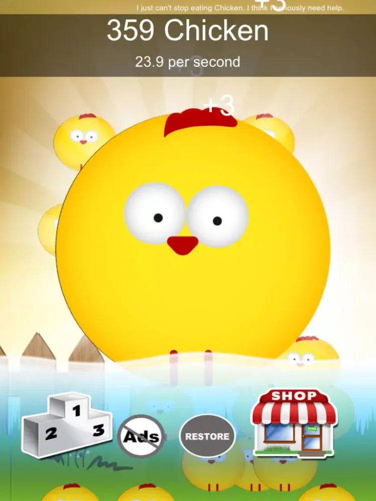 Скриншоты Chicken Clickers - Winner Gets Cookie Or Bacon! iPad 
