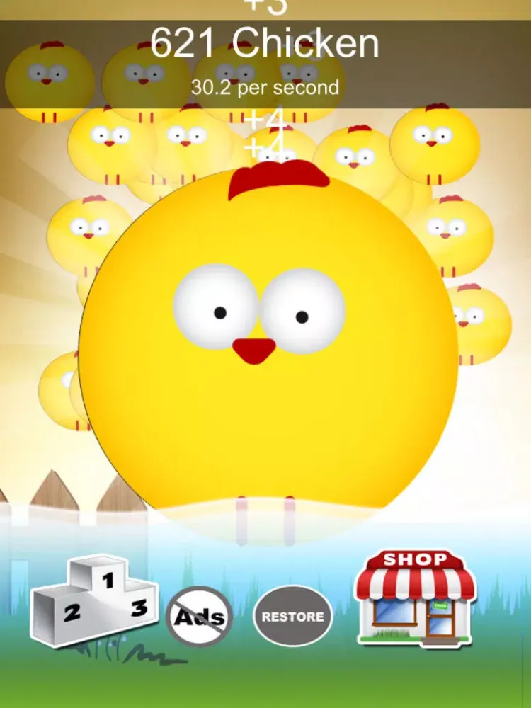 Скриншоты Chicken Clickers - Winner Gets Cookie Or Bacon! iPad 