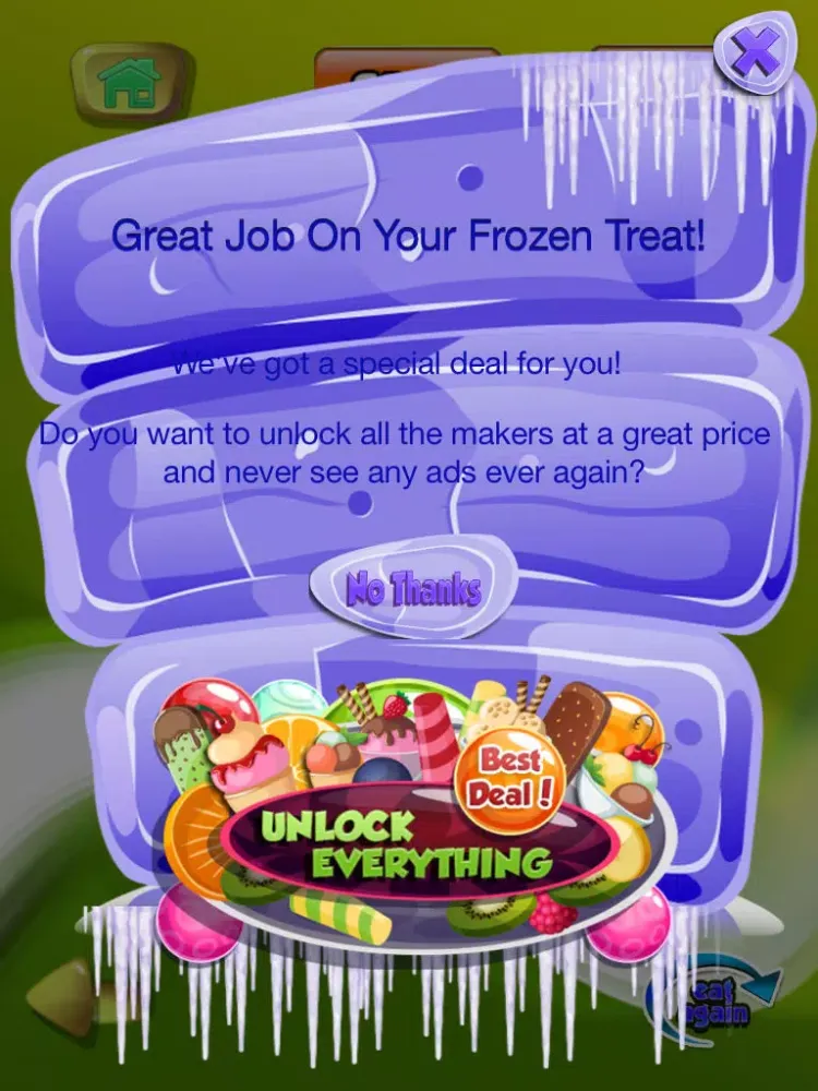 Capturas de tela do Ice Cream Hero - Jump On This Sundae Dessert Maker iPad 