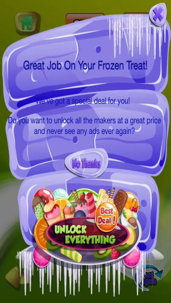 Capturas de tela do Ice Cream Hero - Jump On This Sundae Dessert Maker