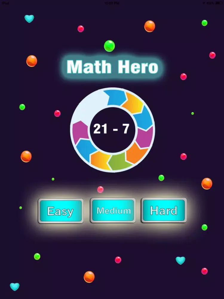 Math Hero - Brainpop Flash Cards Quiz iPad  Screenshots