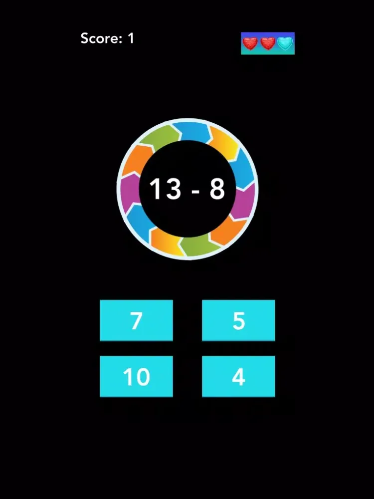 Math Hero - Brainpop Flash Cards Quiz iPad  Screenshots