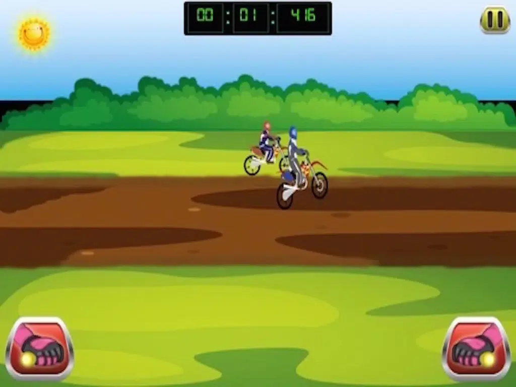 Motocross Race : Cool Bike Game iPad  Ekran Görüntüleri